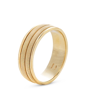 Marco Bicego 18k Yellow Gold Uomo Men's Coiled Two Band Ring