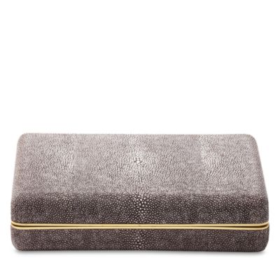 Faux Shagreen Playing Card Case