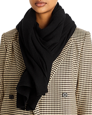 C by Bloomingdale's Cashmere Solid Travel Wrap Scarf - 100% Exclusive