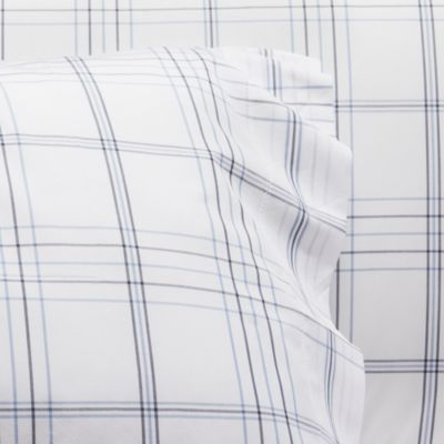 August Plaid King Pillowcase, Pair