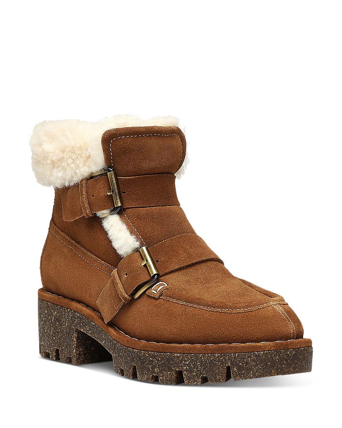 Donald Pliner Women s Elix Shearling Suede Cold Weather Boots