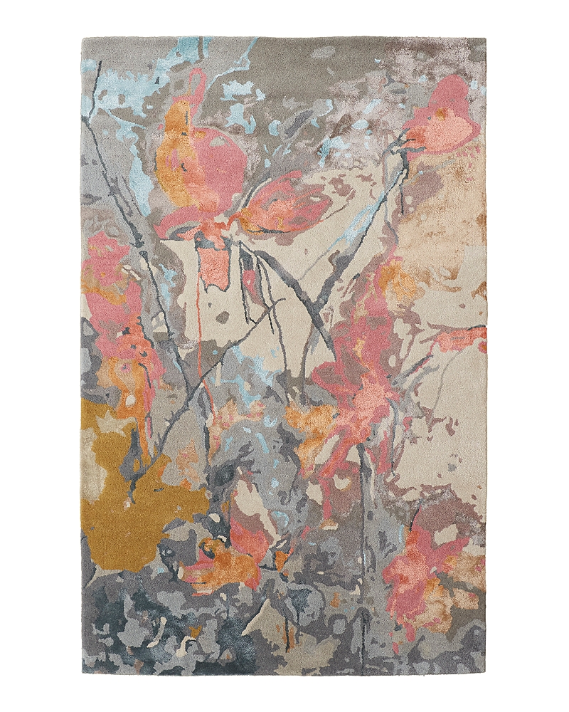 Photos - Chandelier / Lamp Feizy Dafney DFY8867F Area Rug, 2' x 3' DFY8867FBLUPNKP00