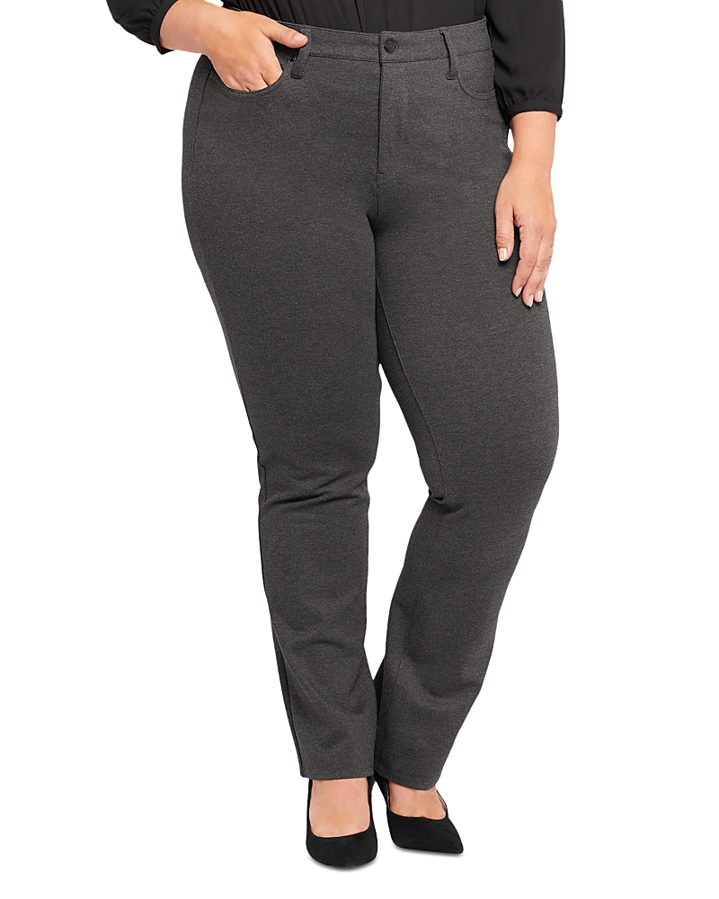 Nydj Plus Marilyn Compression Ponte Straight Pants · 18W