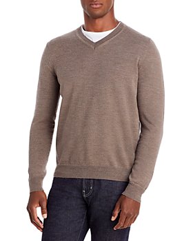 The Men's Store at Bloomingdale's - V Neck Merino Wool Sweater - 100% Exclusive