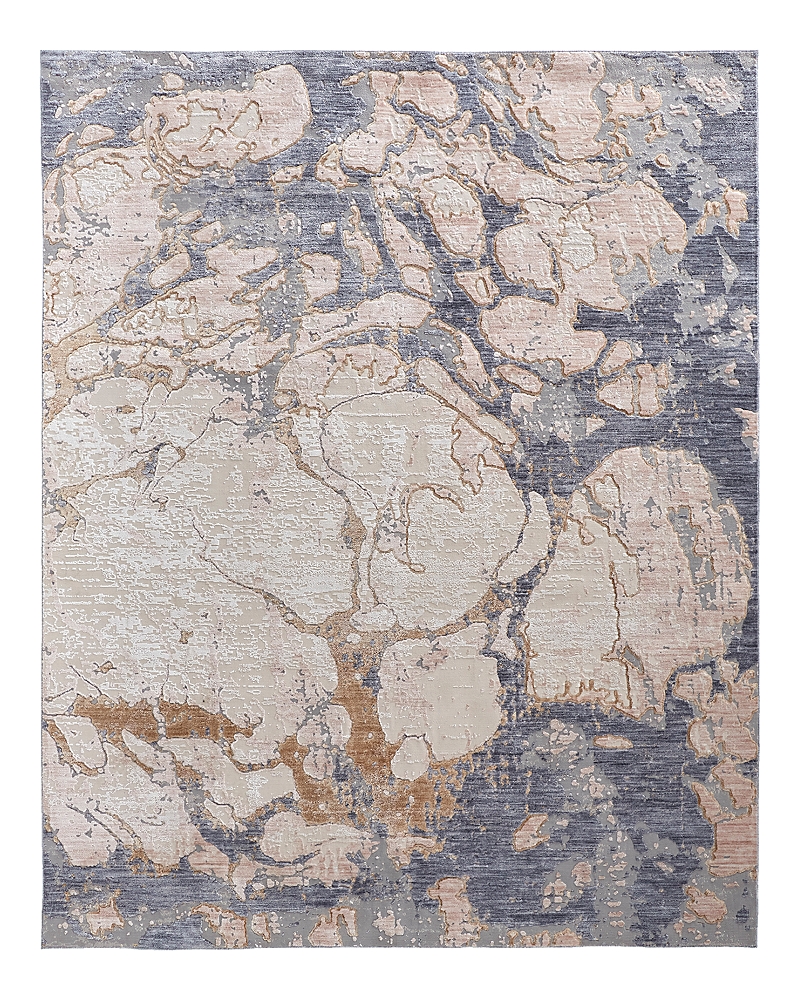 Shop Feizy Laina 39g8f Area Rug, 2' X 3' In Blue Multi