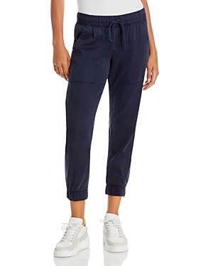 Shop Bella Dahl Patch Pocket Jogger Pants In Endless Sea
