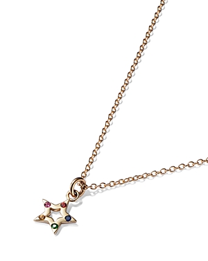 Charmed by Stephanie Gottlieb Multicolor Star Pendant Necklace - 150th Anniversary Exclusive