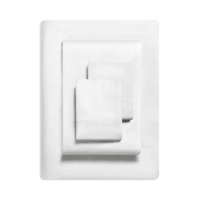 Solid Blue Sateen Sheet Set, King