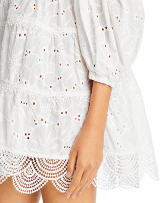 Waimari Pueblito Eyelet Embroidered Dress | Bloomingdale's Women