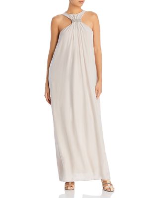 Fabiana Filippi Fabiana Fillippi Gathered Front Crepe Gown