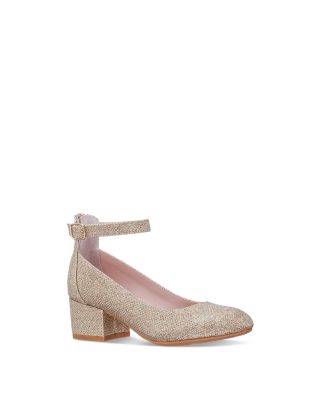 Nina Girls' Lennie Ankle Strap Pumps - Little Kid, Big Kid