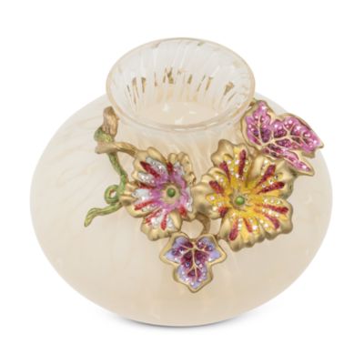 Holland Leaf and Flower Vase