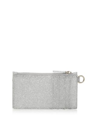 Cash Card Case on Keychain Sparkling Fabric