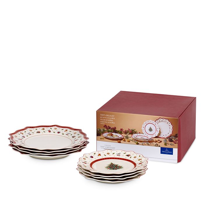 Villeroy & Boch Toy's Delight Dinner & Salad Plate Set, 8 Pieces Bloomingdale's
