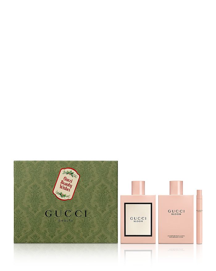 Gucci Bloom Gift 3-Piece | Bloomingdale\'s Set de value) Parfum ($212 Eau