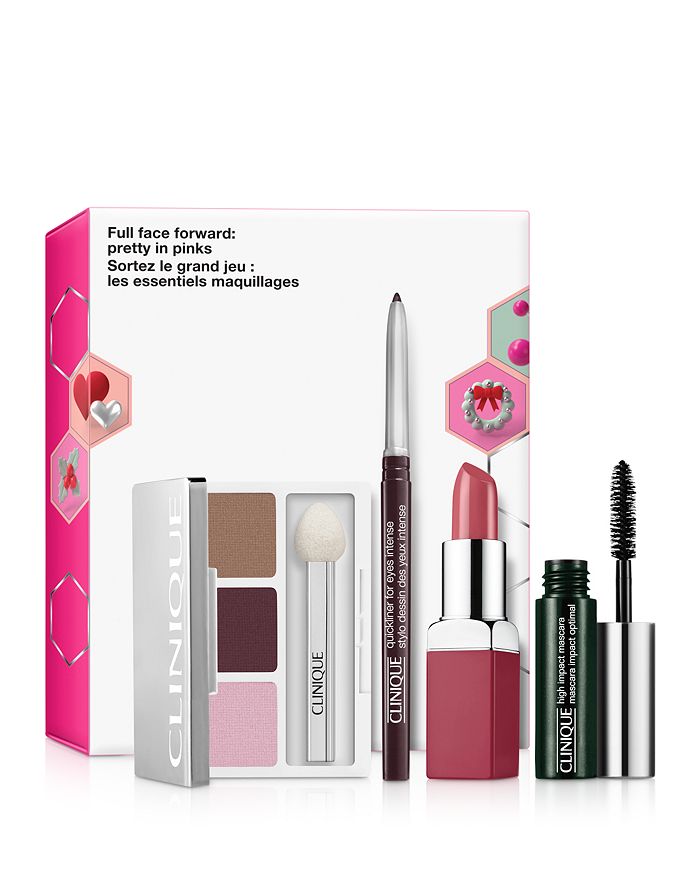 Clinique Face Forward: Pretty in Pinks Gift Set ($62 value) | Bloomingdale's