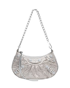 Balenciaga - Le Cagole Mini Shoulder Bag With Rhinestones