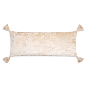 Surya Velvet Crush Decorative Pillow, 13 X 36 In White