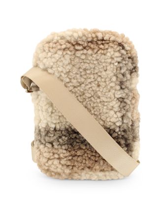 MYTAGALONGS Hazel Mini Plaid Sherpa Crossbody | Bloomingdale