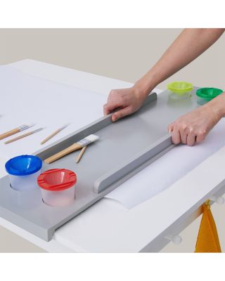 Kids Little Artist Monet Play Art Table Kids Furniture White/Gray - Ages 3-7