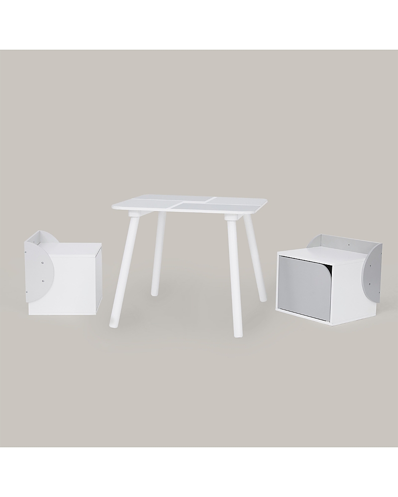 Teamson Fantasy Fields By Kids Biscay Bricks Table & Chairs Kids Furniture - Ages 3-7
