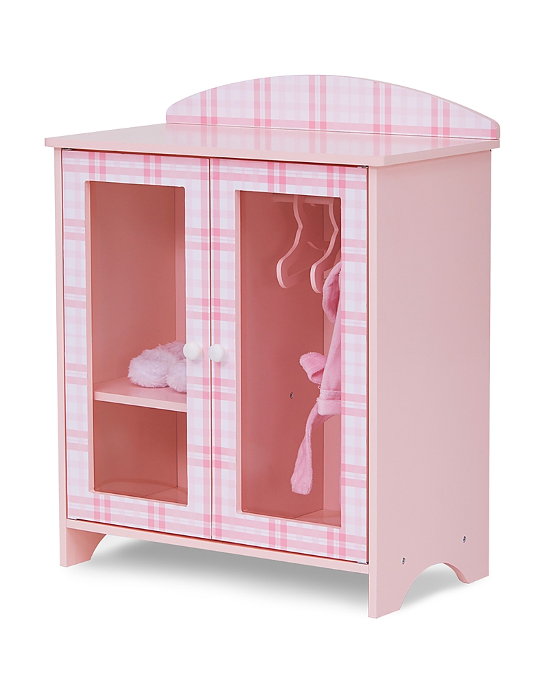 Teamson Women's Aurora Princess 18" Plaid Doll Closet Set