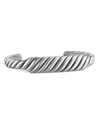 David Yurman - Men's Sculpted Cable Contour Cuff Bracelet, 13mm