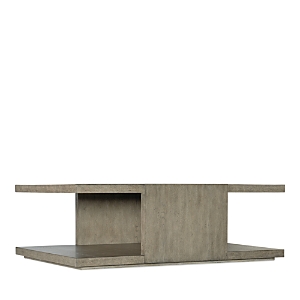Hooker Furniture Linville Falls Overlook Trails Cocktail Table In Smoke Grey