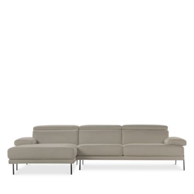 Esposta 2-Piece Leather Sectional