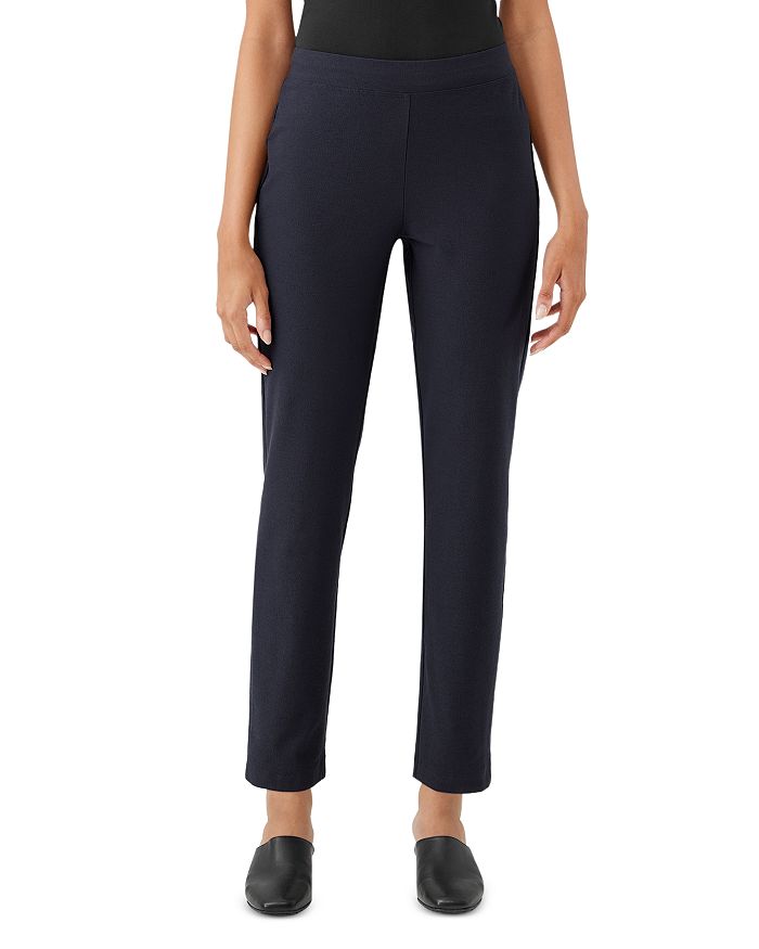 Eileen Fisher Slim Ankle Pants In Nocturne