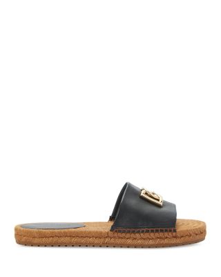 Women's Espadrille Slide Sandals