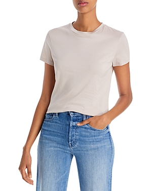Theory 2 Nebulous Organic Cotton Tiny Tee In Dried Petal
