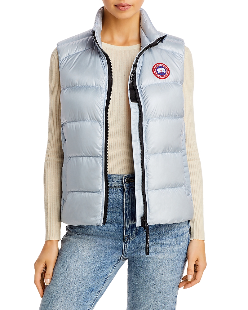 Canada Goose Cypress Quilted Recycled Ripstop Down Vest In Dawn Blue