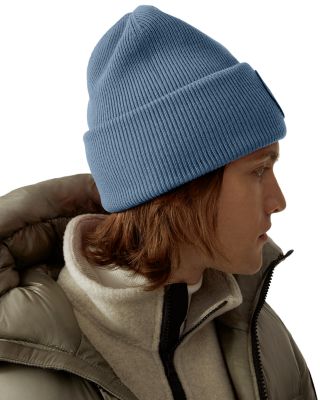 Arctic Disc Merino Wool Logo Patch Ribbed Toque 