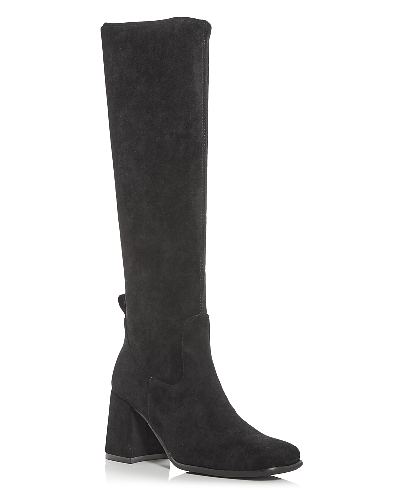 Jeffrey Campbell Hot Lava Boot In Black Suede
