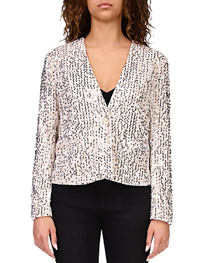 SANCTUARY CHARMED SEQUINED BLAZER