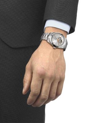 Gentleman Powermatic 80 Open Heart Watch 40mm