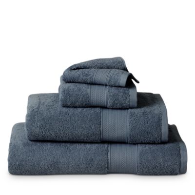 Ralph Lauren Dawson Organic Cotton Towel Collection - Hand Towel, Regional Blue