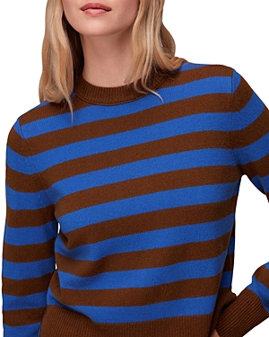 Whistles Striped Wool Sweater