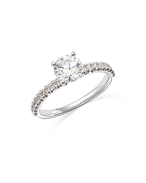 Bloomingdale's Diamond Engagement Ring in 14K White Gold, 2.0 ct. t.w. - 100% Exclusive