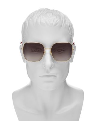 Light Glasant Butterfly Sunglasses, 59mm