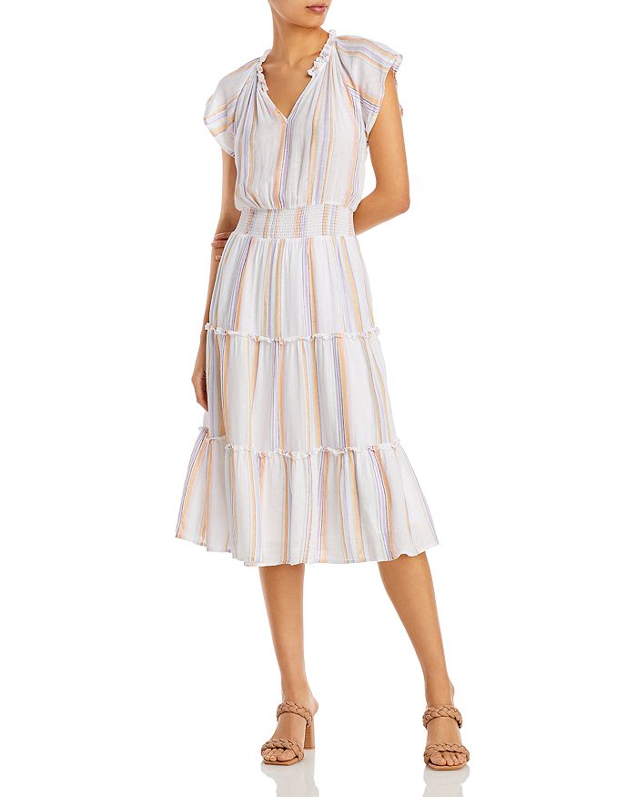 Rails Amelia Striped Smocked Dress | Bloomingdale's