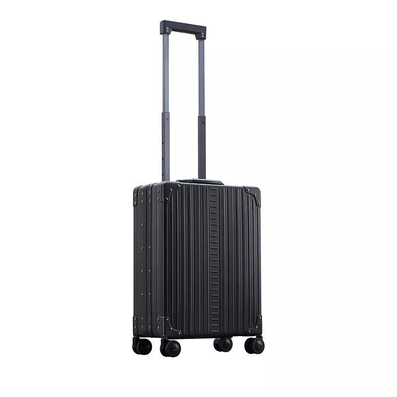 Aleon 21 Aluminum Vertical Spinner Carry On Suitcase