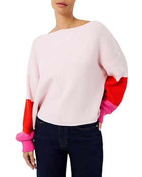 FRENCH CONNECTION - Babysoft Color Blocked Sweater