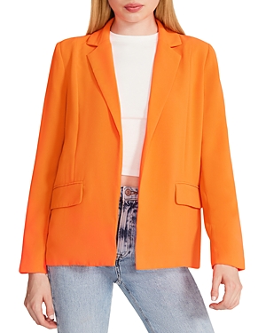 Steve Madden Payton Blazer In Orange