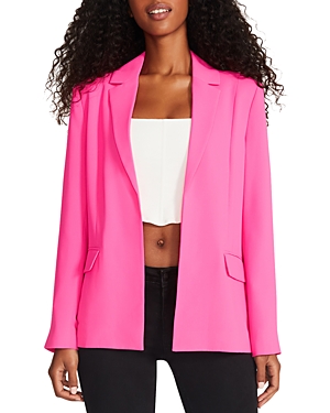 Steve Madden Payton Blazer In Hot Pink