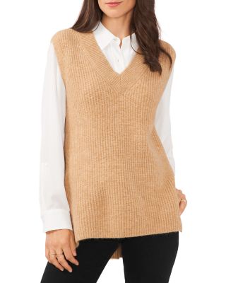 VINCE CAMUTO - V Neck Sweater Vest