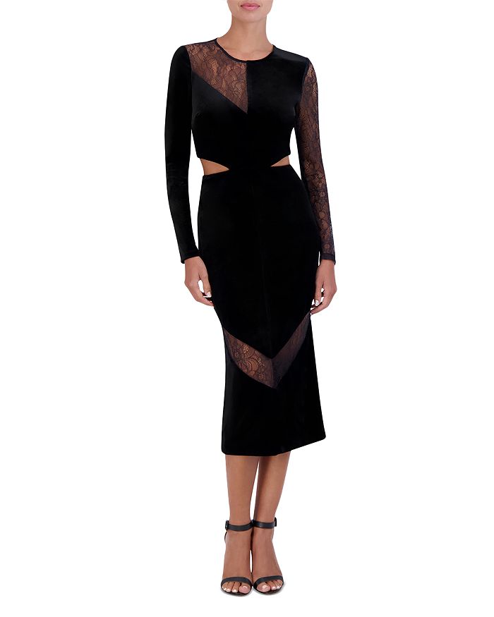 Bcbg mixed sale media dress