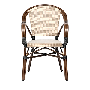 Euro Style Ivan Stacking Armchair In Brown