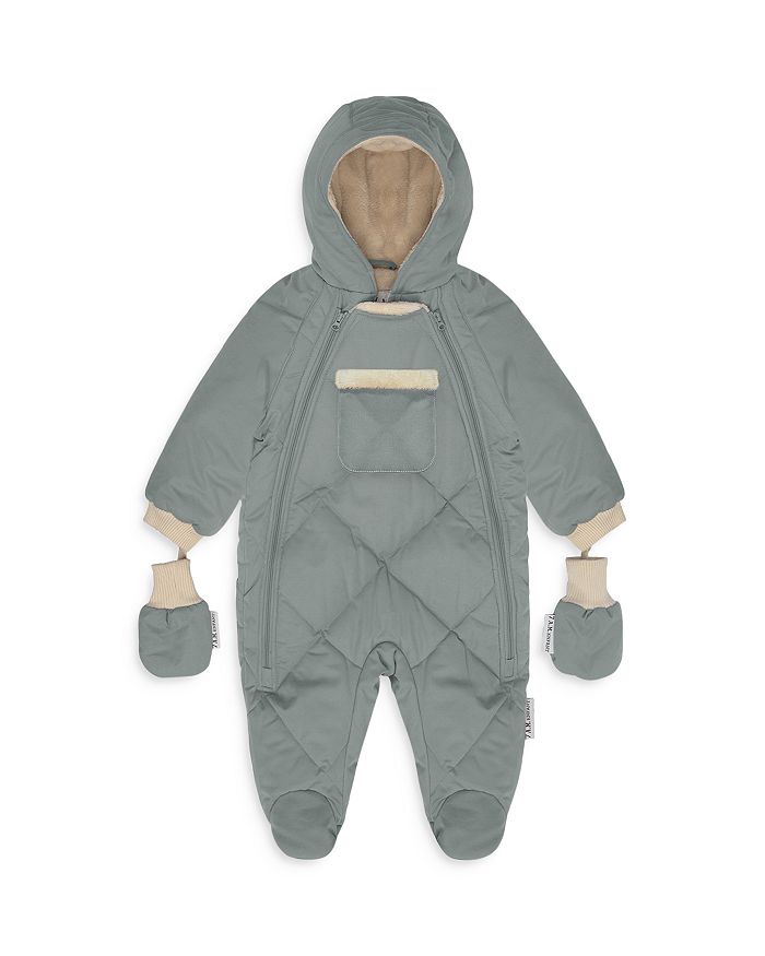 7AM Enfant Benji Plush Snowsuit - Rose Dawn